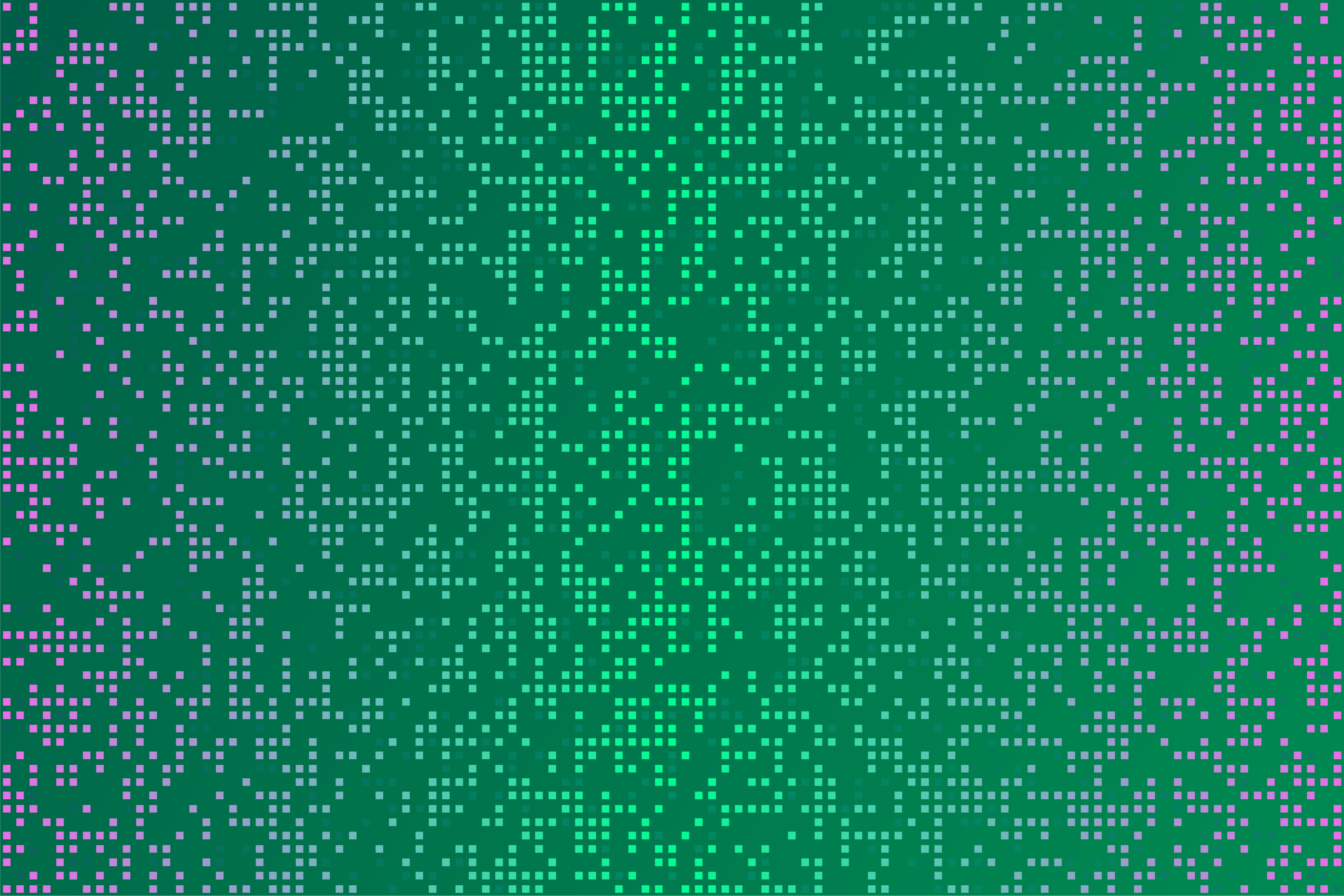 Digital texture — pixel mesh on green