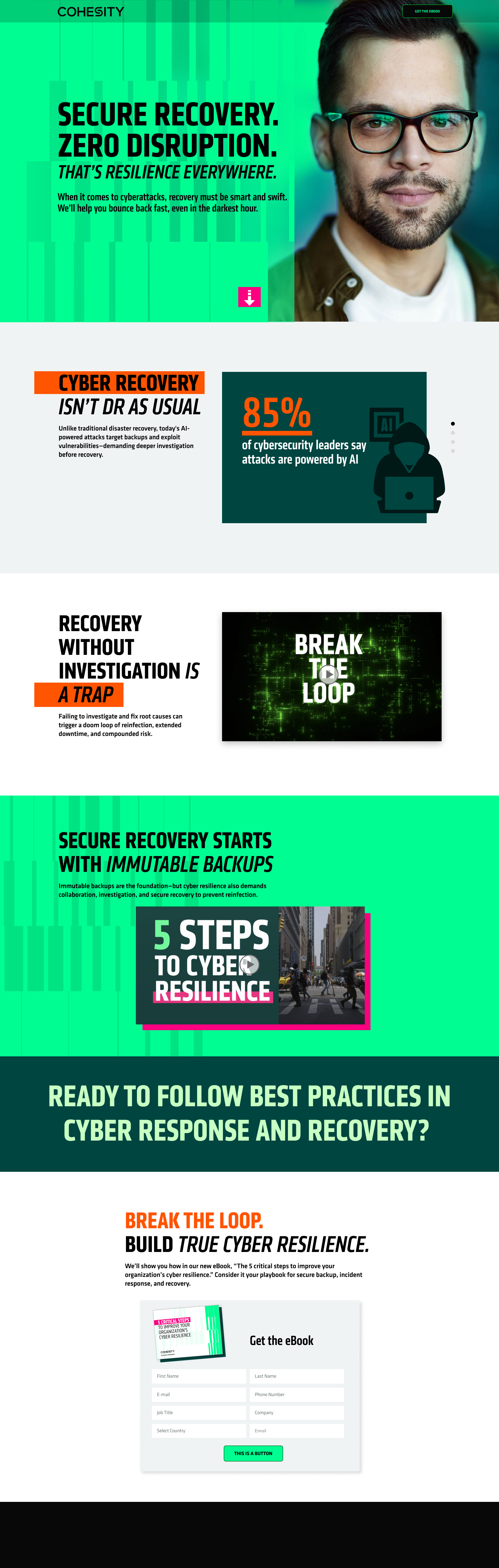 Landing Page 1 - IT Leaders