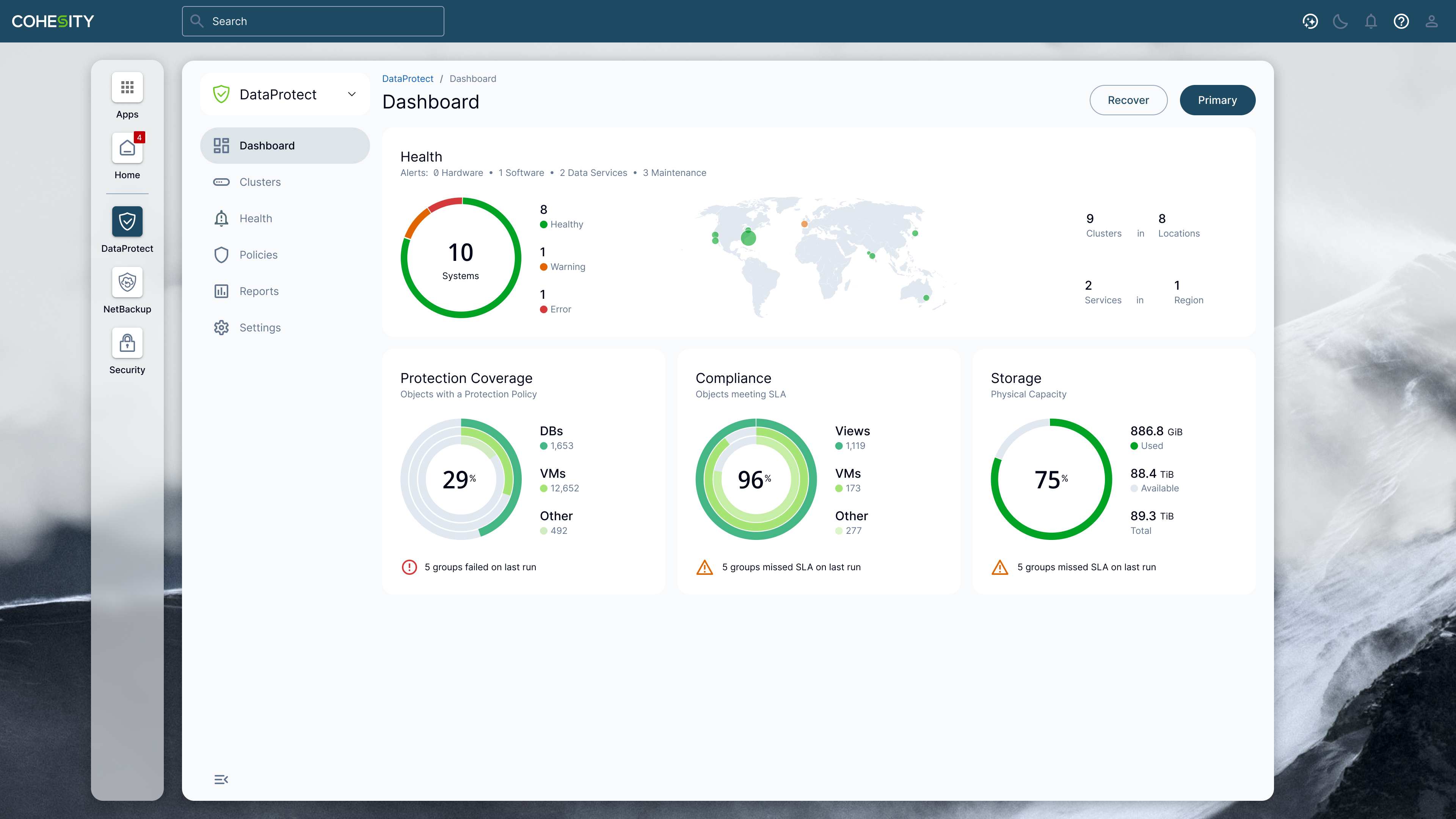 Cohesity Design System - Image 9