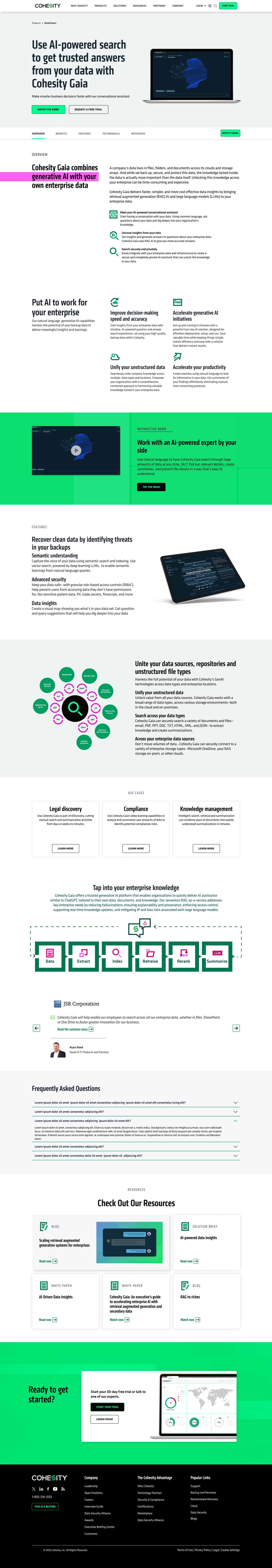 AI conversational search