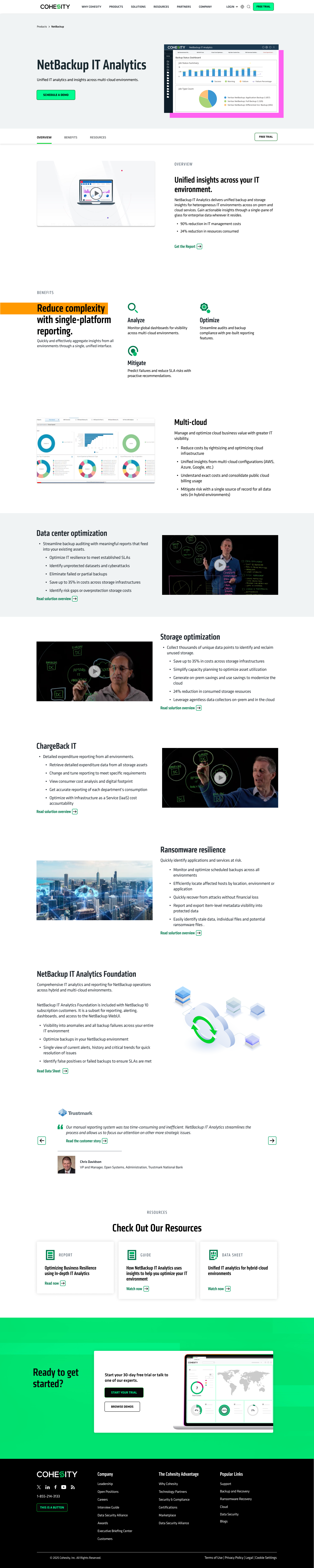 NetBackup IT Analytics -P2